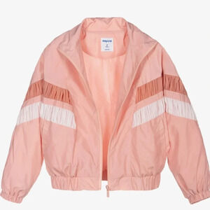NWT Mayoral Girl’s Retro Pink Windbreaker Jacket